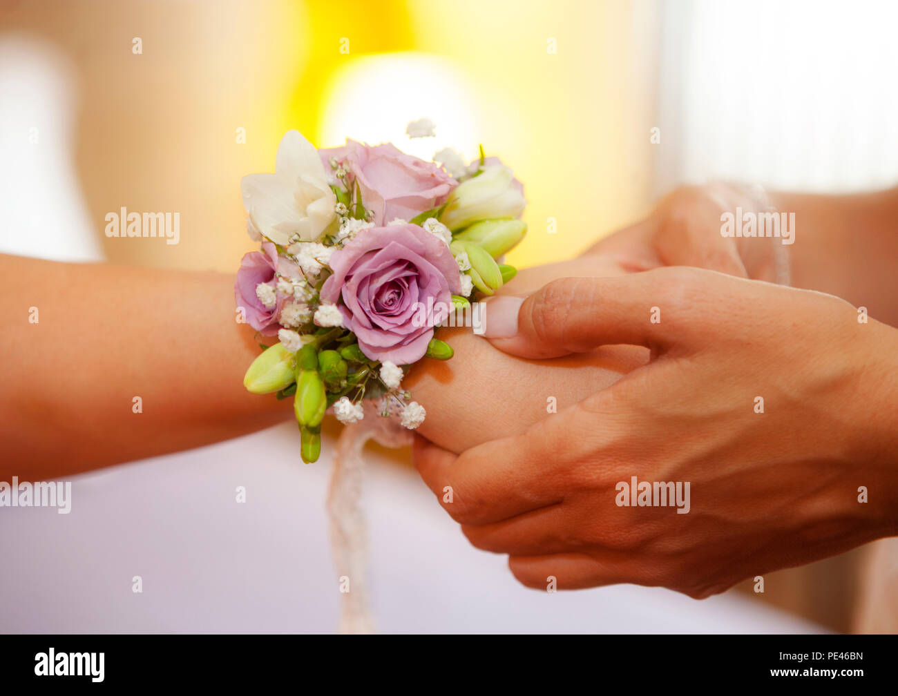 Wristlet bouquet clearance