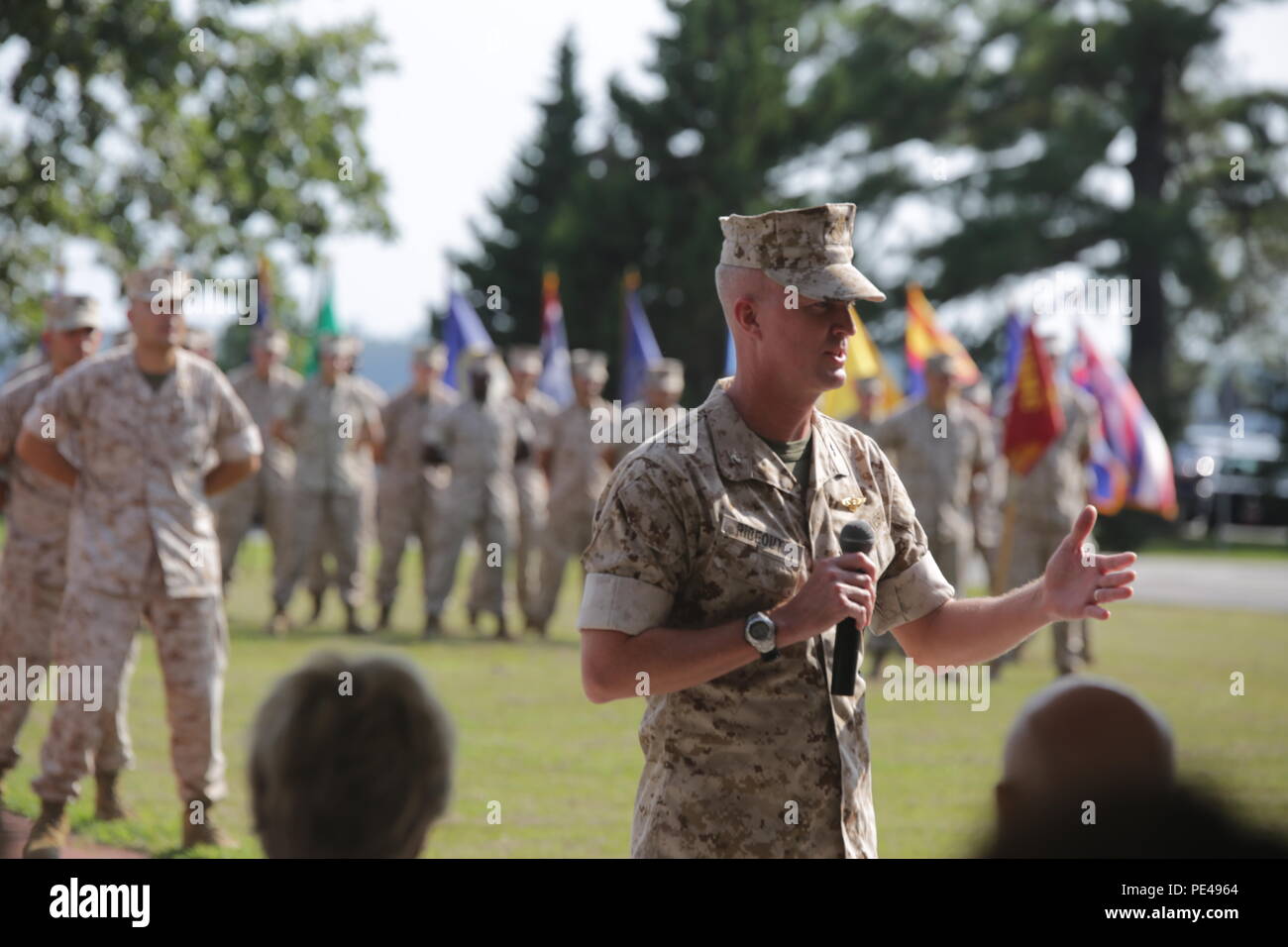 Col scott benedict commanding officer hi-res stock photography and ...