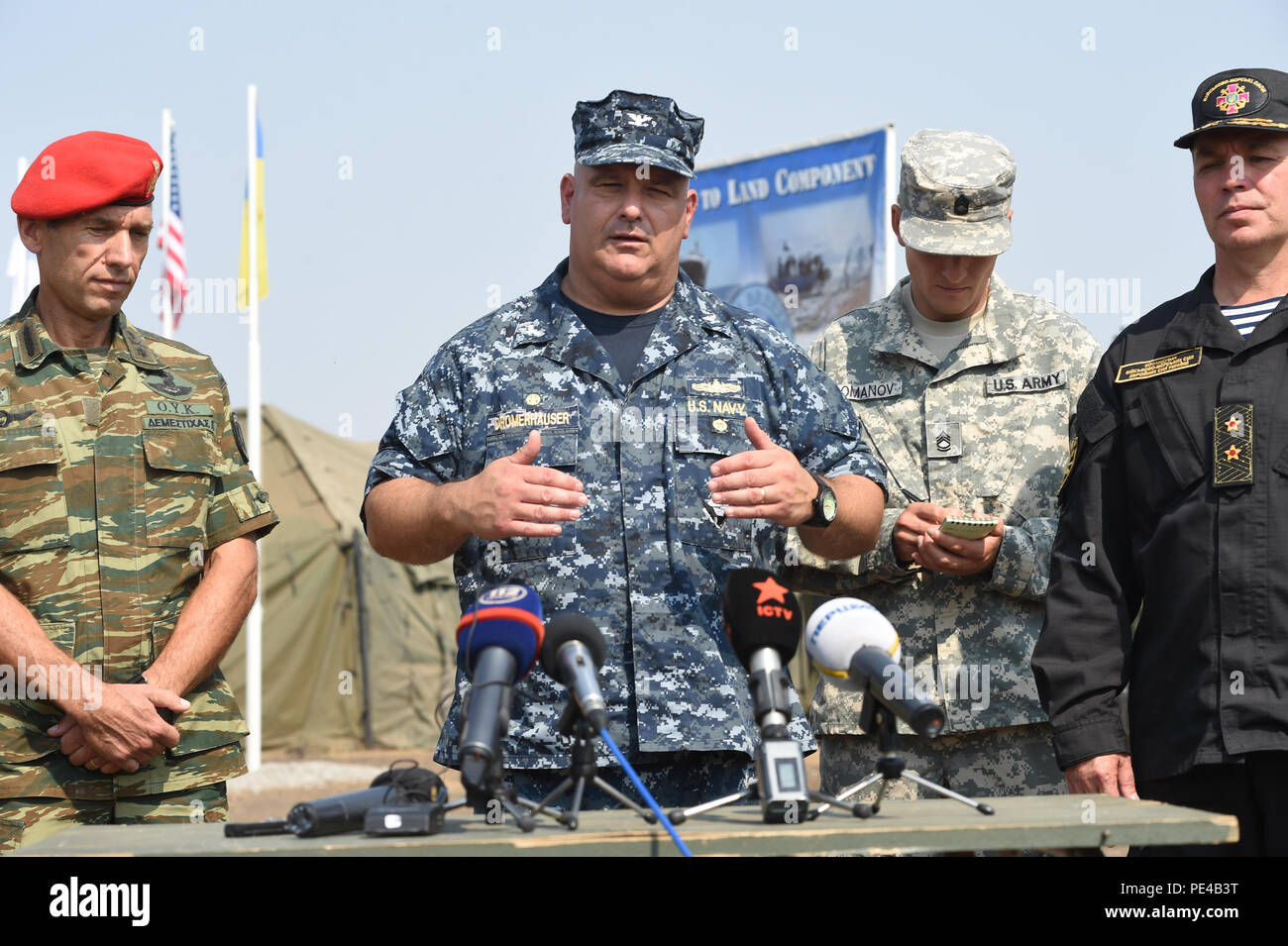 150805NFQ994333 SHYROKYI LAN, Ukraine (Sept. 5, 2015) U.S. Navy