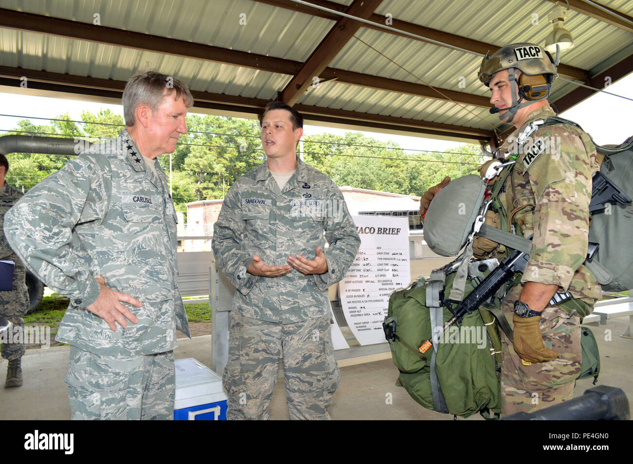 U S Air Force Staff Sgt Jason Sandoval A Tactical Air Control Party Specialist Assigned To