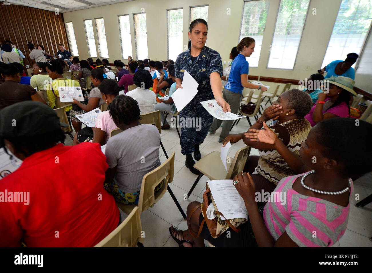 Woman in Haiti