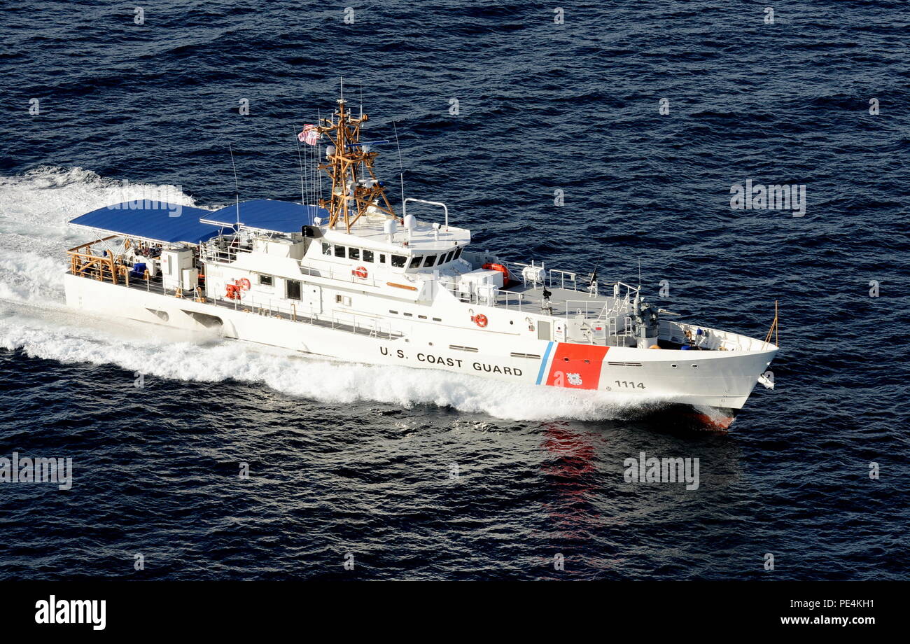 The Coast Guard Cutter Heriberto Hernandez gets underway in Key West ...