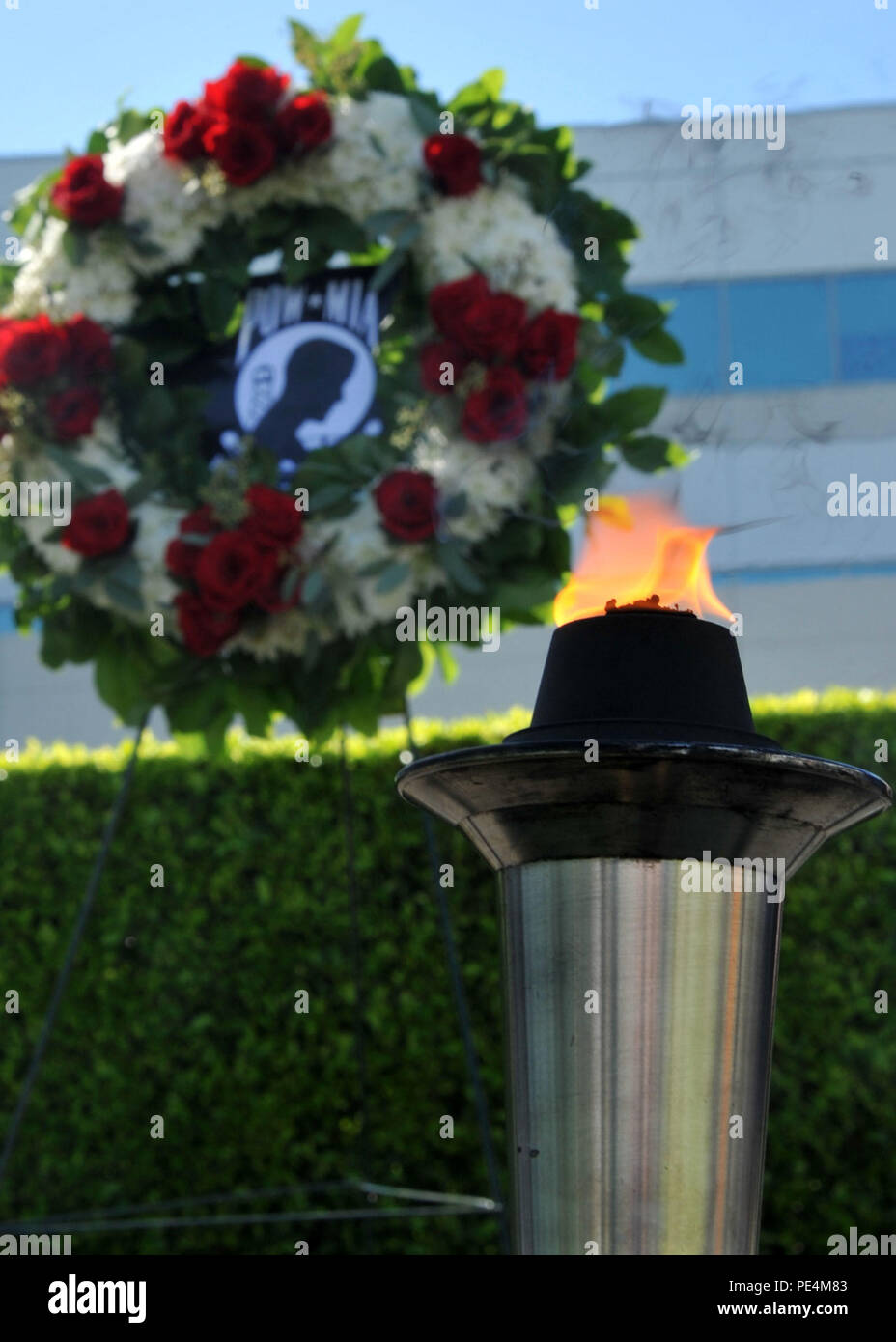 Los Angeles Air Force Base honors military members listed as prisoners of war or missing in