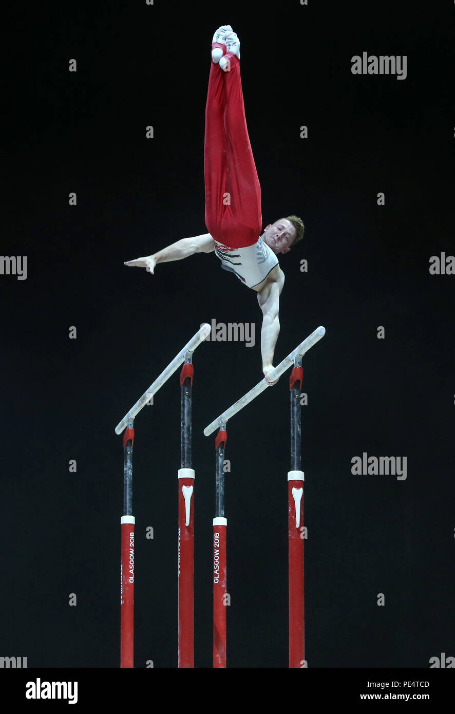 Germany S Nils Dunkel Competes On The Parallel Bars In The Men S