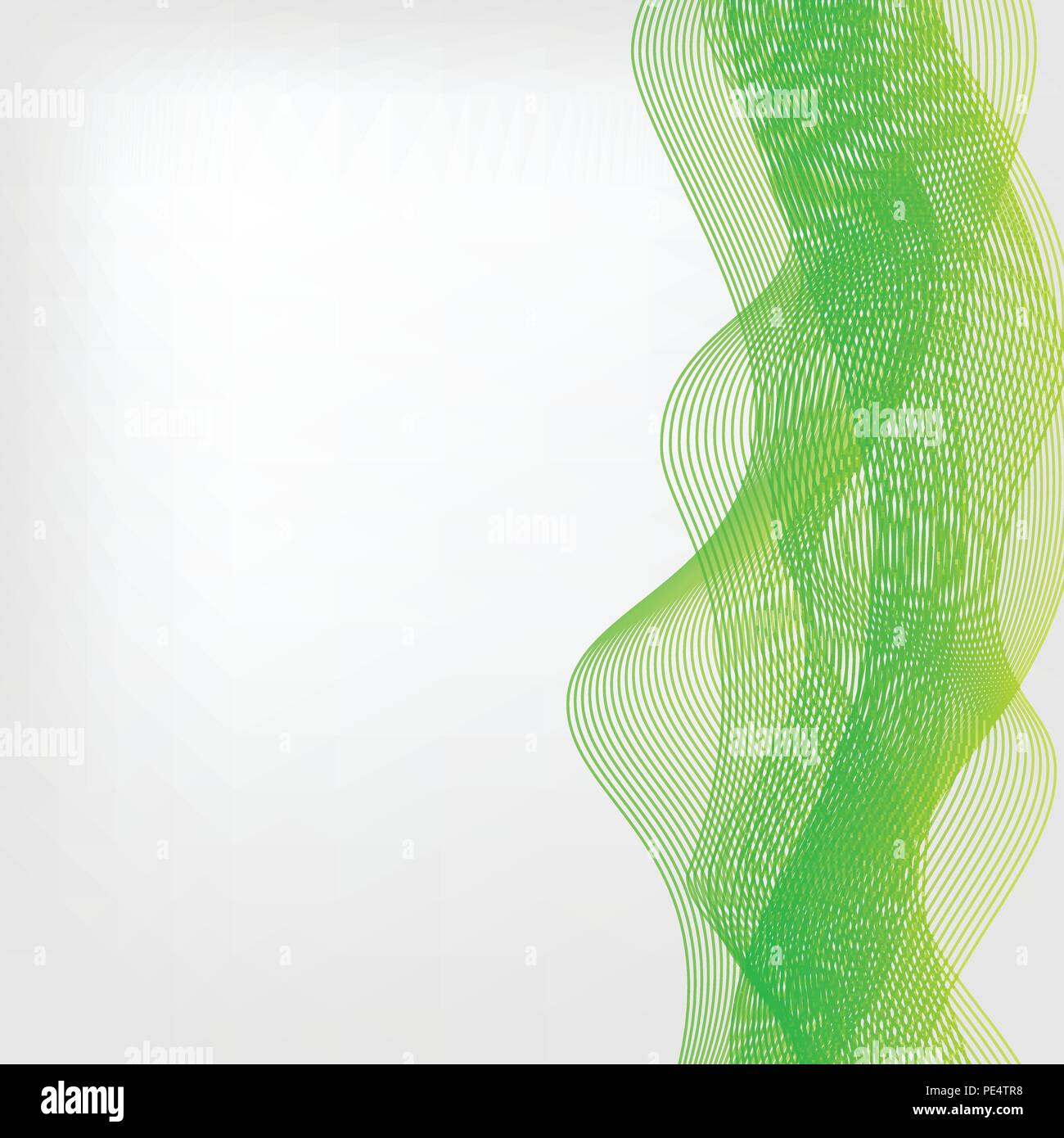 abstract vector waved line background - green and yellow Stock Vector ...