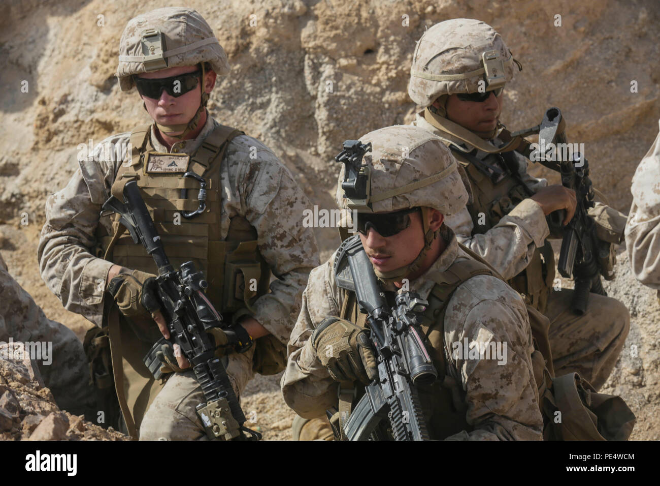 SOUTHWEST ASIA (Sept. 17, 2015) U.S. Marine Lance Cpl. Cody Baker ...