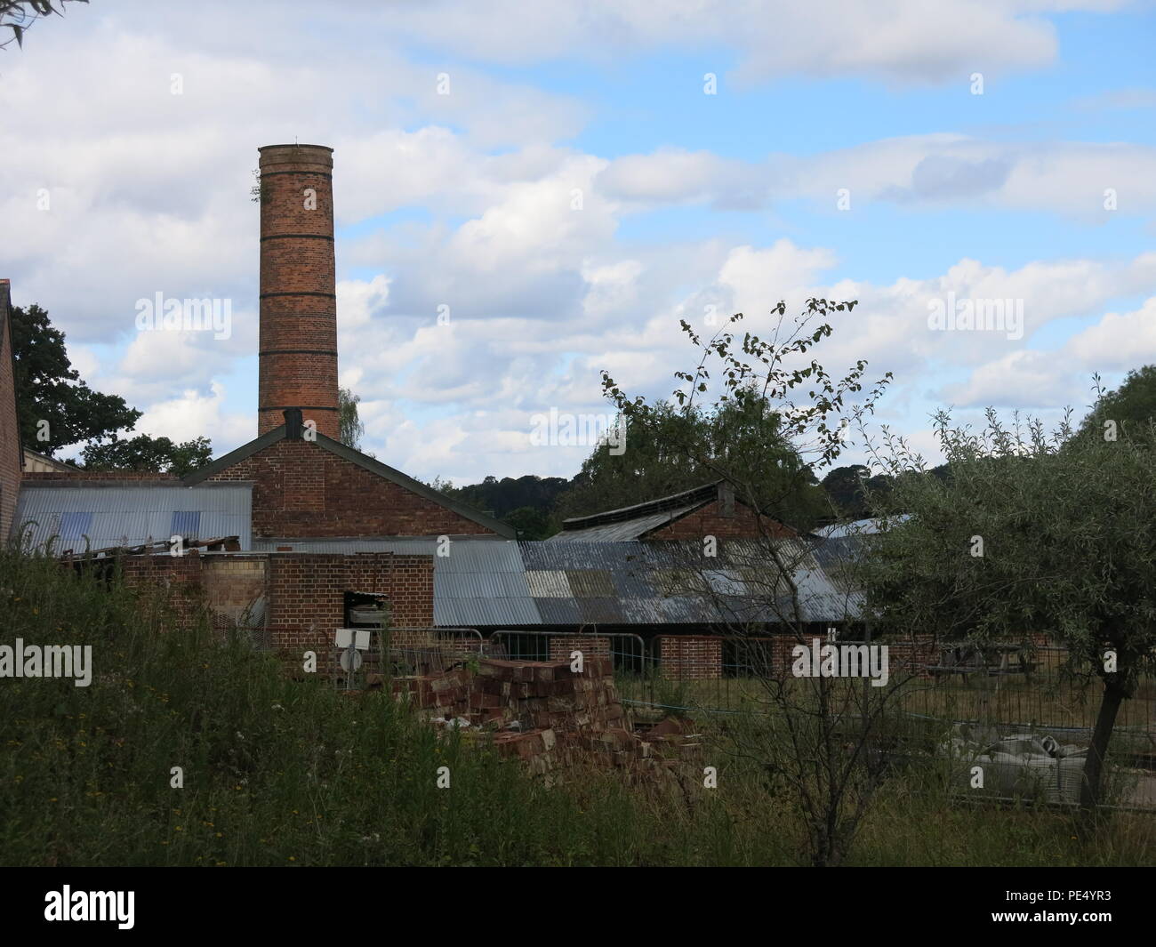 Bursledon Brickworks Industrial Museum is Britain's only steam driven brickworks and gives a fascinating insight to this former manufacturing industry Stock Photo