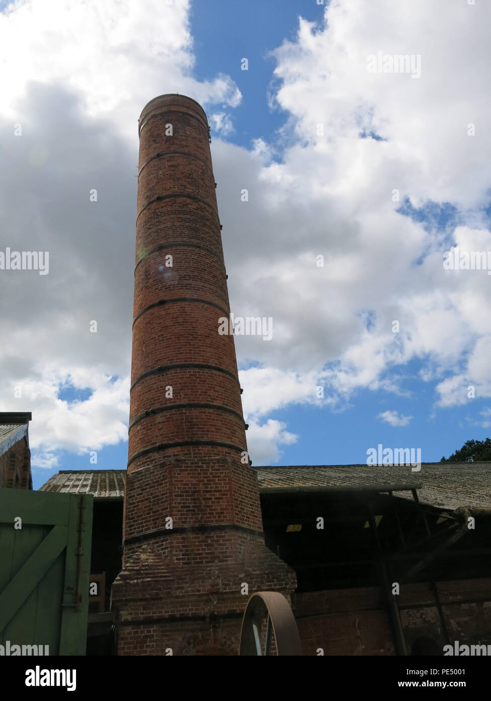 Bursledon Brickworks Industrial Museum is Britain's only steam driven brickworks and gives a fascinating insight to this former manufacturing industry Stock Photo