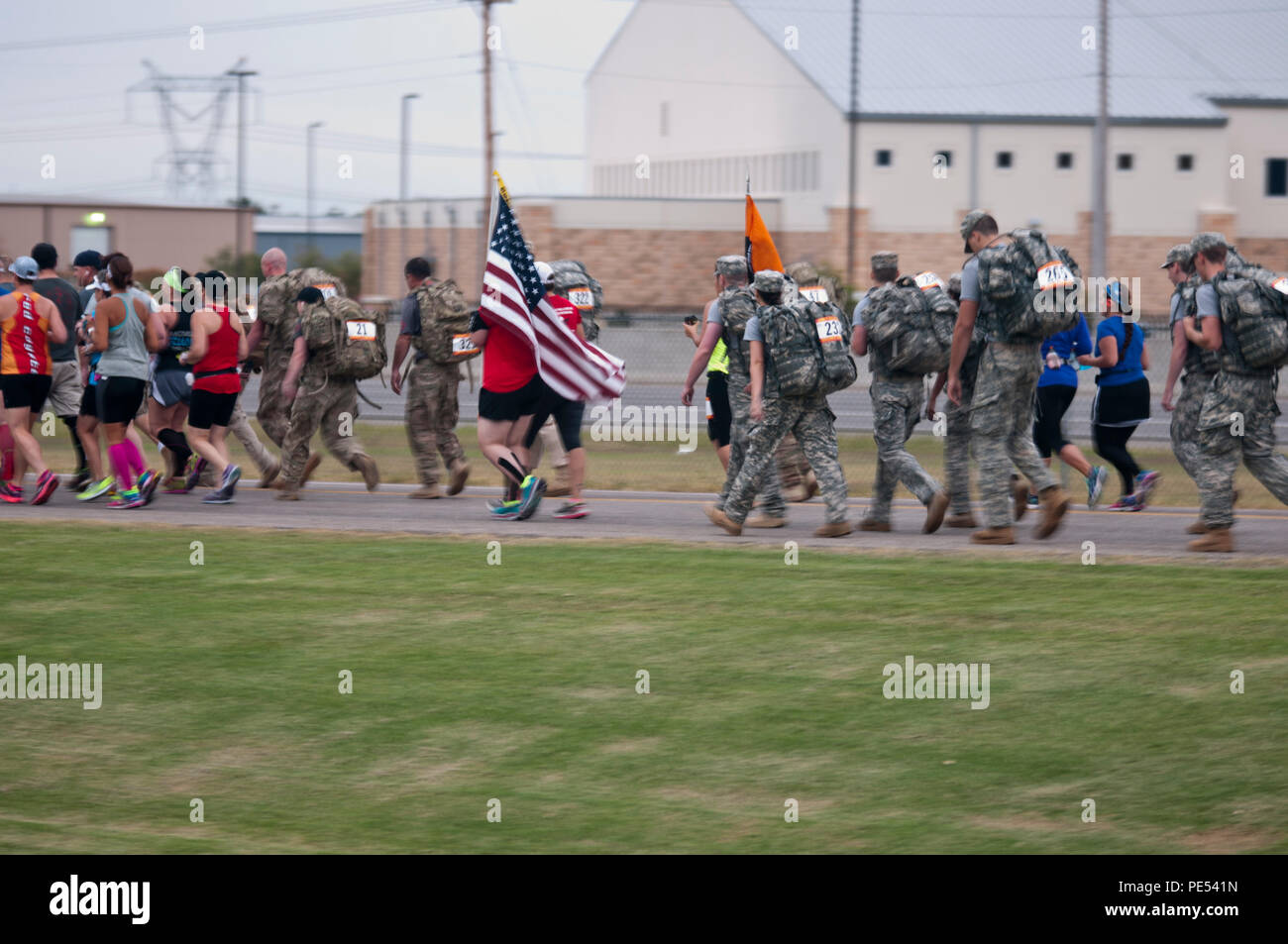 45th ibct fallen heroes half marathon hires stock photography and