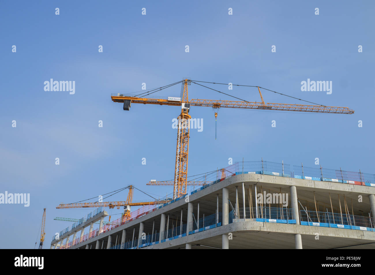 Building The New ING Building At Amsterdam Bijlmer The Netherlands 2018 ...