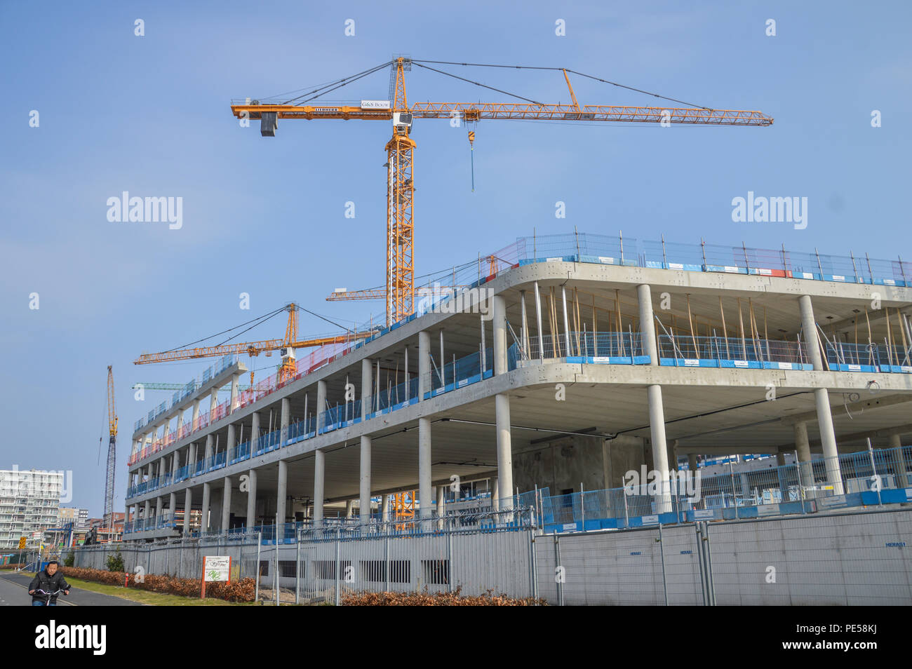 Building The New ING Building At Amsterdam The Netherlands Stock Photo ...