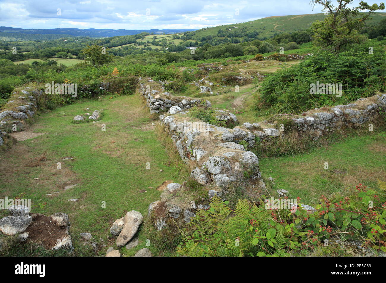 Hound tor village hires stock photography and images Alamy
