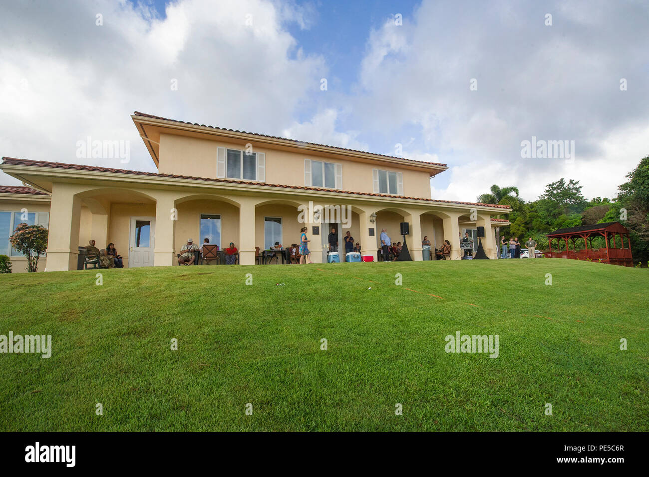 Service Members Veterans And Civilians Gather At The Tripler
