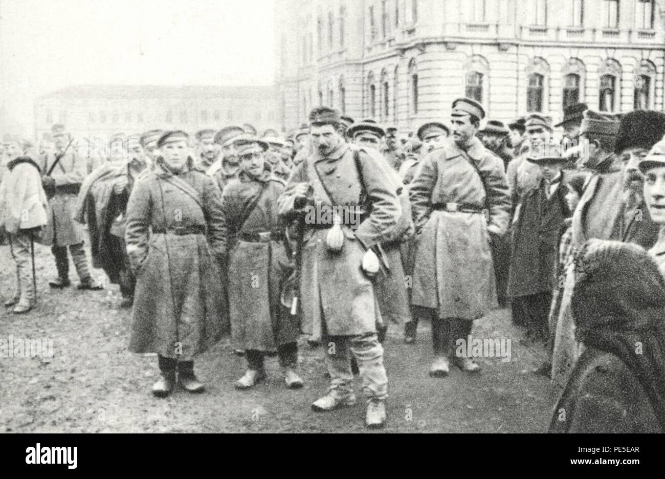 Russian prisoners of war hi-res stock photography and images - Alamy