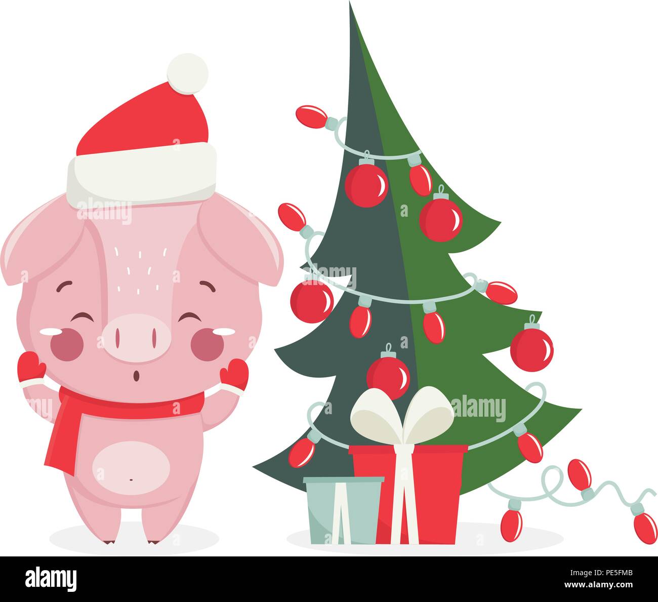 merry-christmas-pig-hi-res-stock-photography-and-images-page-12-alamy