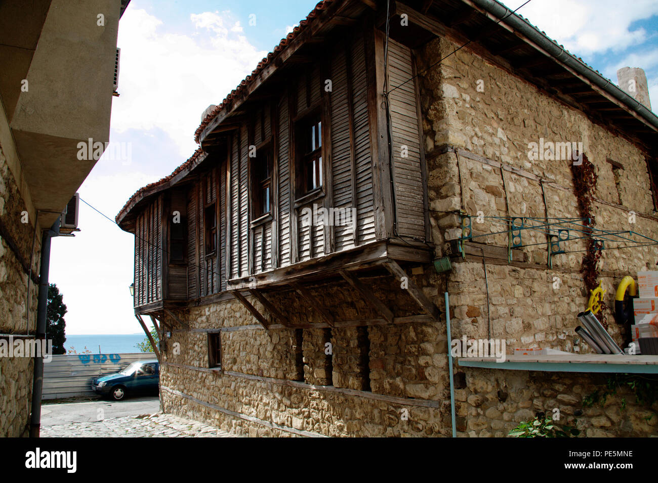 Ancient Nesebar, Bulgaria - UNESCO World Heritage Sites Stock Photo