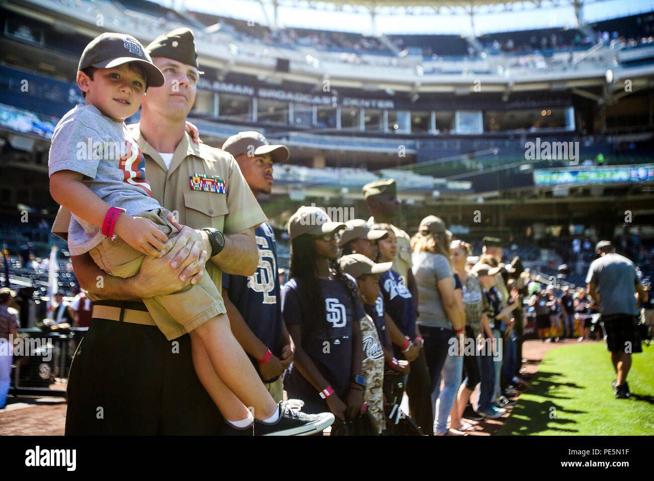 File:San Diego Padres Military Appreciation Game 150412-N