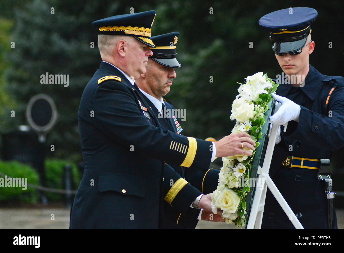 Maj. Gen. Mark S. Inch, the provost marshal general of the Army and Sgt