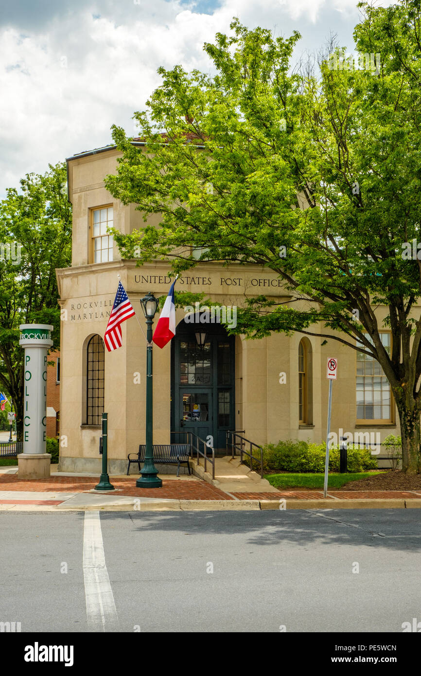 Rockville City Police Department, Old Rockville Post Office, 2 West