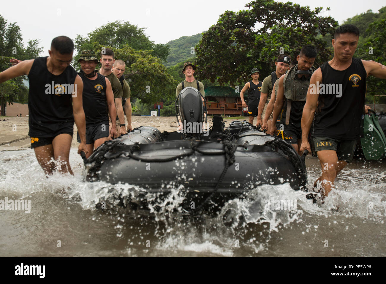 Reconnaissance Ph During PHIBLEX 2015 in Ternate, Philippines, U.S. Marines from 3rd ...