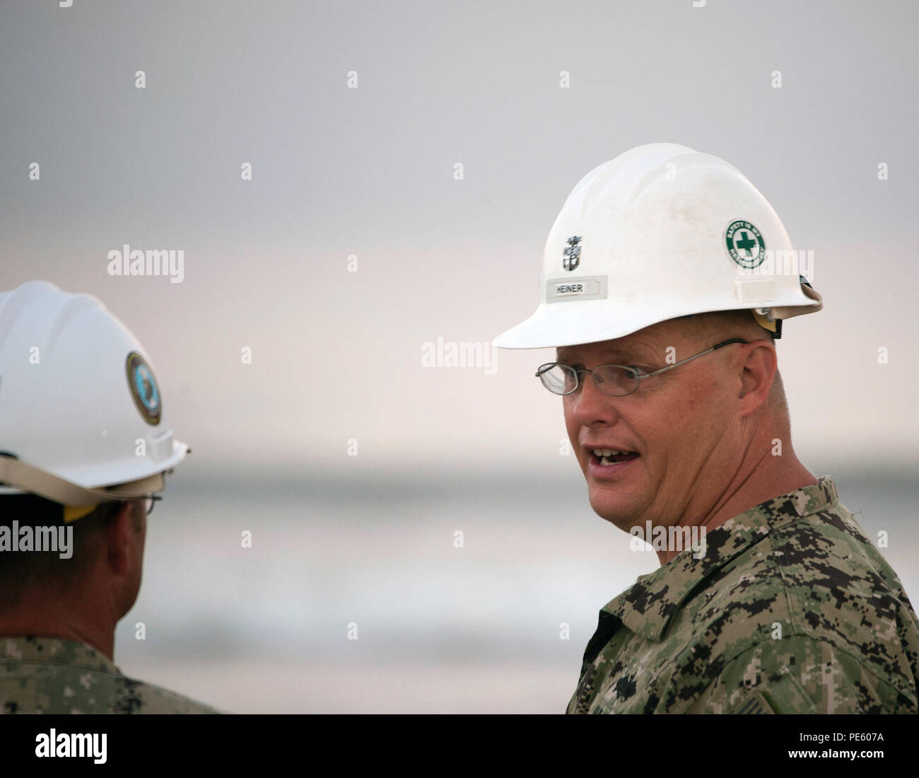 Acb Inls Floating causeway construction hi-res stock photography and images - Alamy