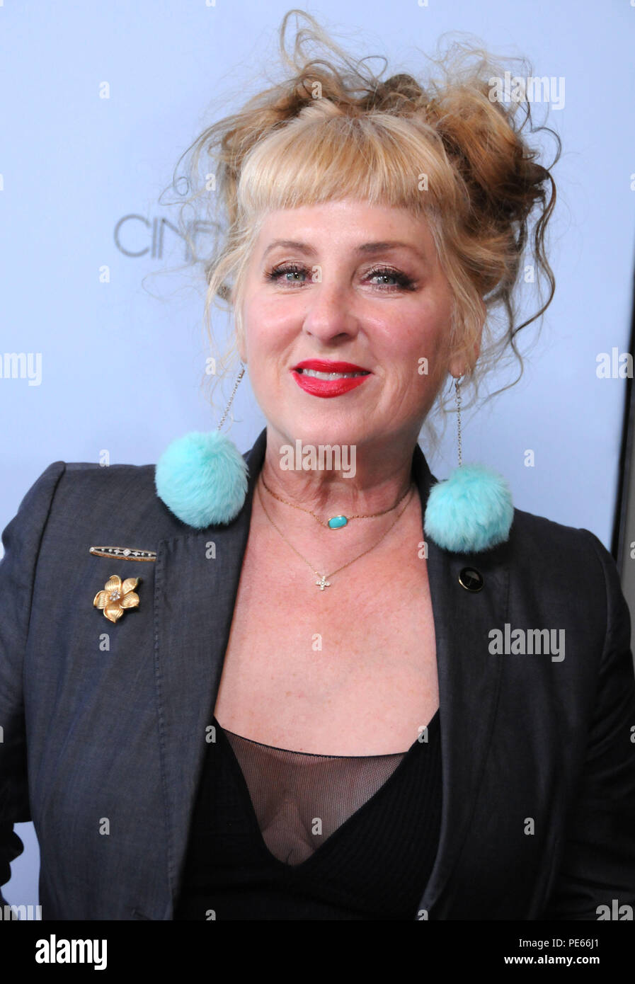 Los Angeles, USA. 12th Aug 2018. Actress Kimmy Robertson attends 'Beverly Center and MUAHS to host Emmy-Nominated Make-Up Artists and Hair Stylists Reception on August 12, 2018 at Cal Mare at the Beverly Center in Los Angeles, California. Photo by Barry King/Alamy Live News Stock Photo