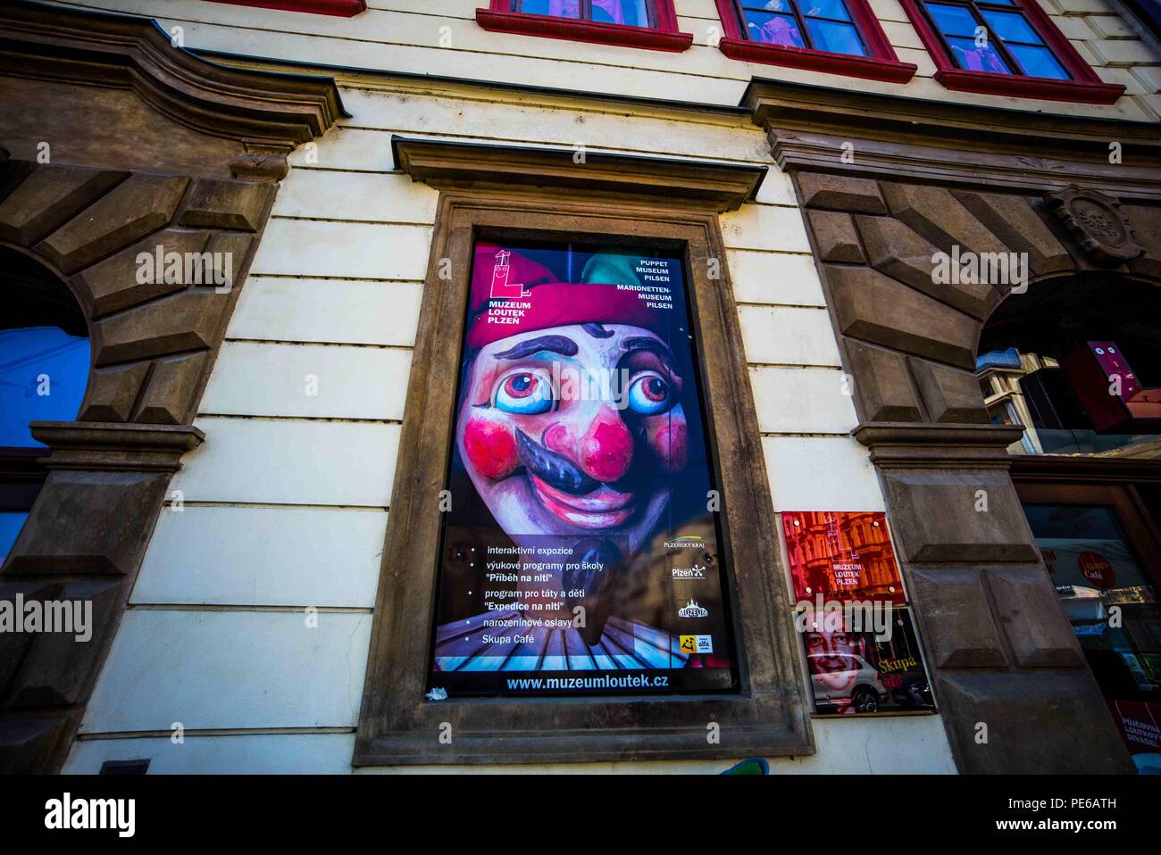 Pilsen, Pilsen, Czech Republic . 13th Aug, 2018. Various puppets can be seen at the Puppet