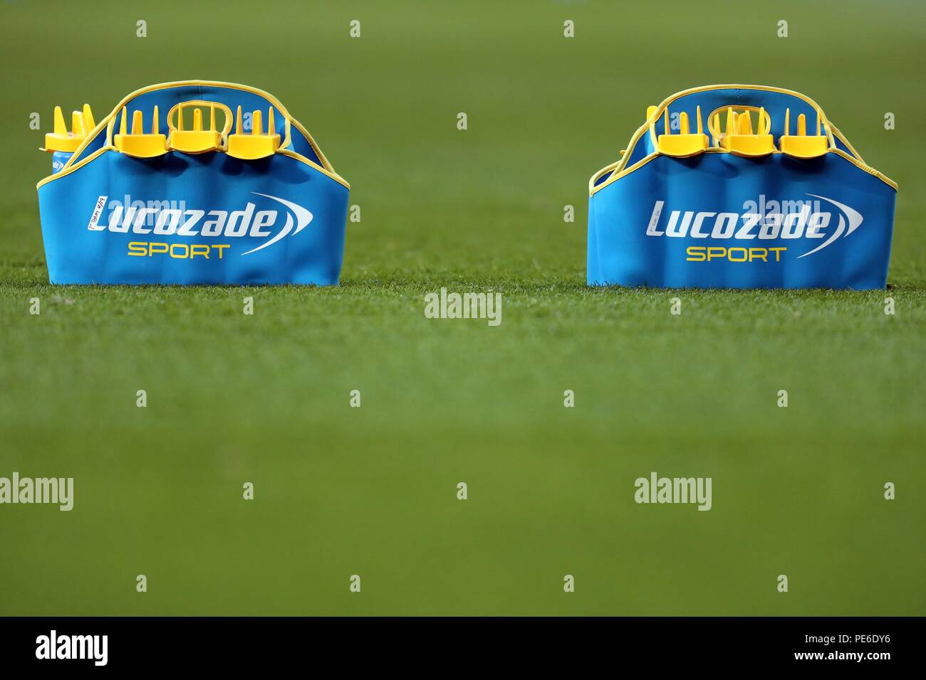 Lucozade Water Carriers Manchester United Fc V Leicester City Fc Manchester United Fc V Leicester City
