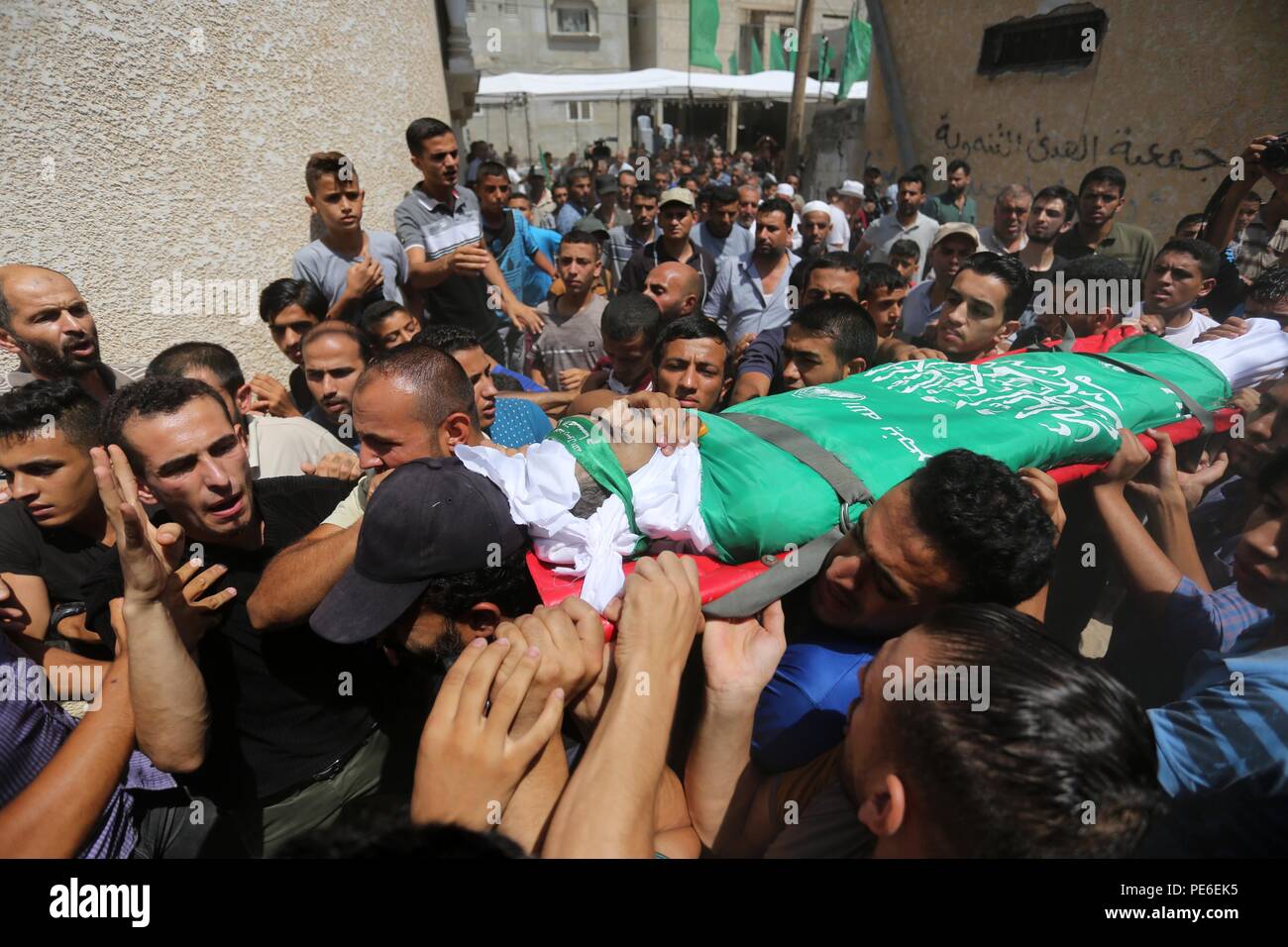 Khan Younis, Gaza Strip, Palestinian Territory. 13th Aug, 2018 ...