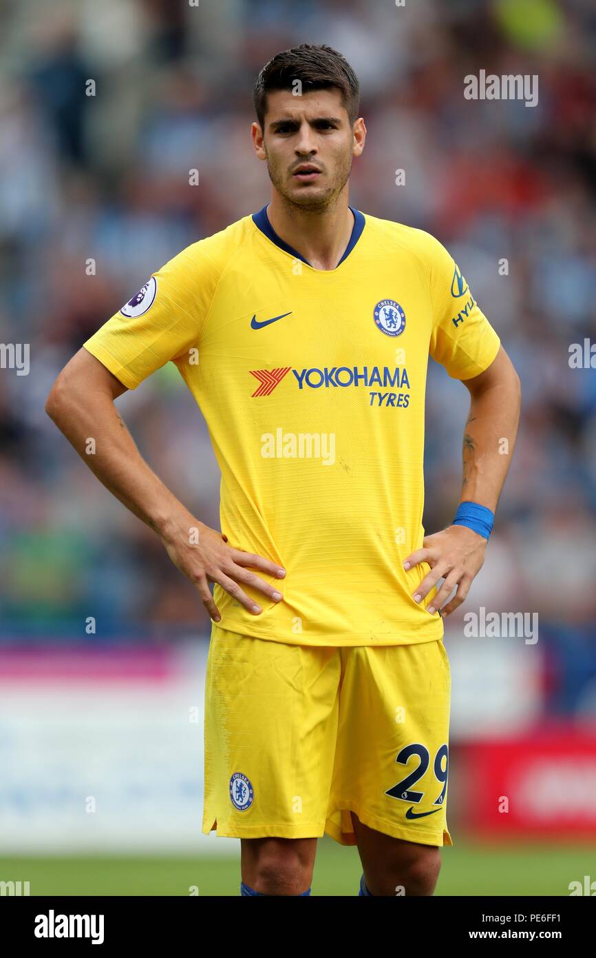 Alvaro Morata Chelsea Fc Huddersfield Town Fc V Chelsea Fc