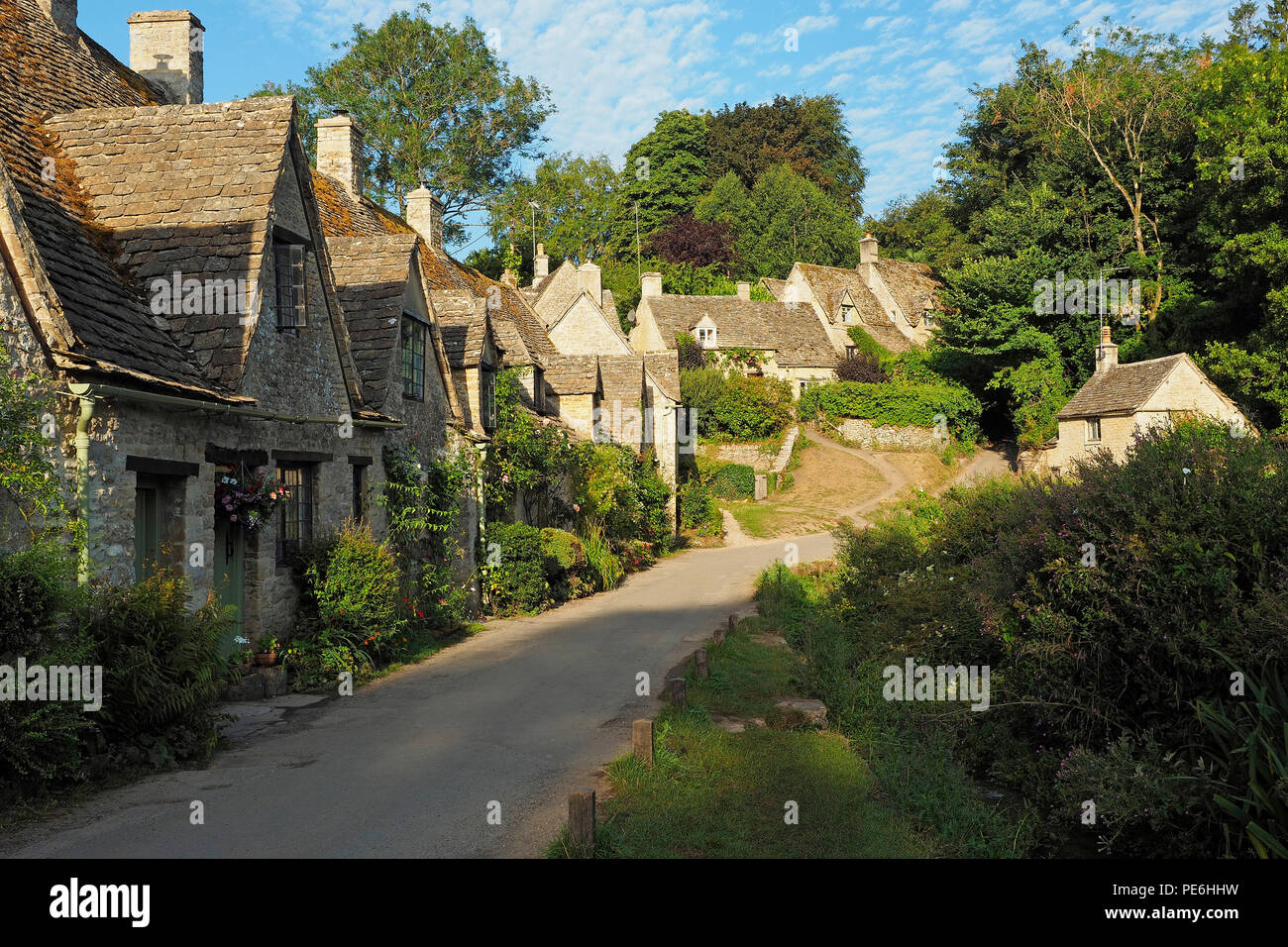 Arlington Row, Bibury, Cotswolds Stock Photo Alamy