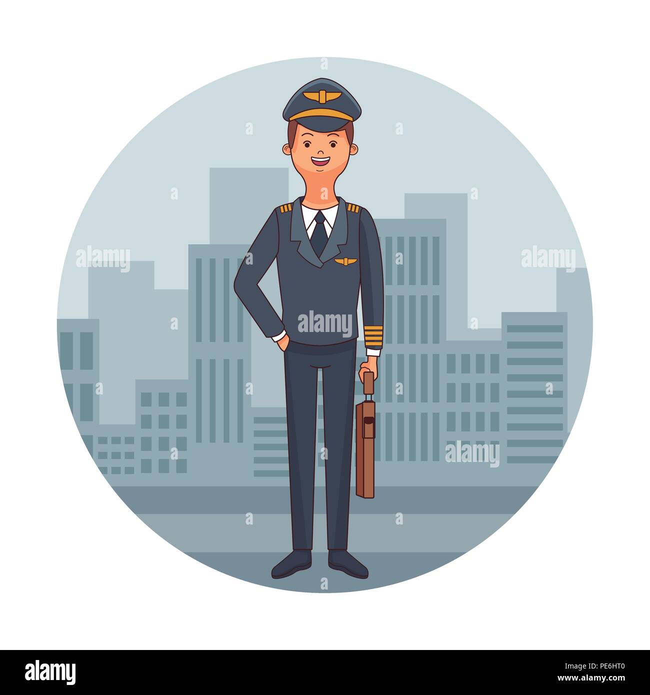 Jobs and professions Stock Vector
