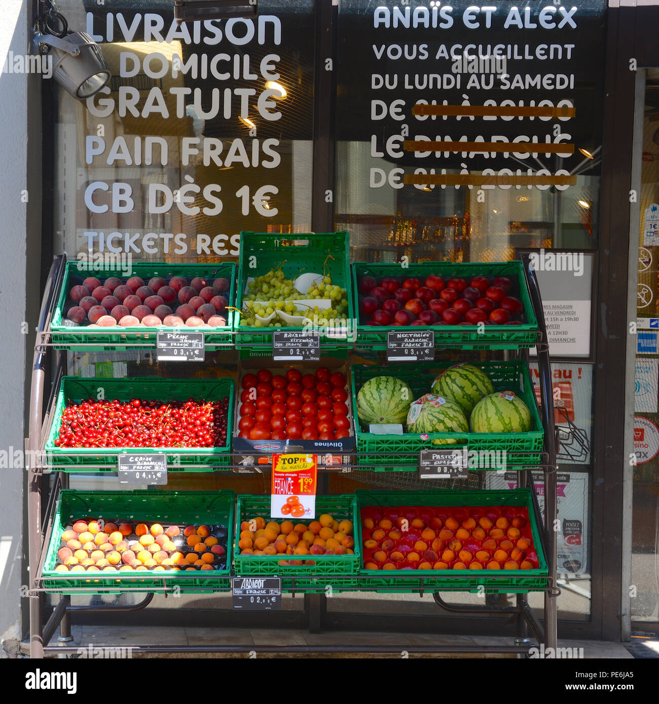Fruit Shop France High Resolution Stock Photography and Images Alamy