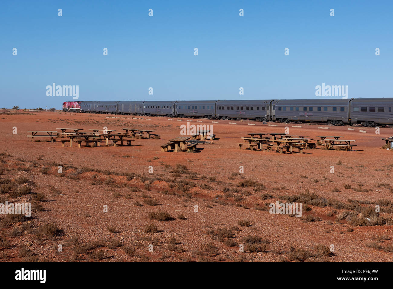 Desert australia train hires stock photography and images Alamy