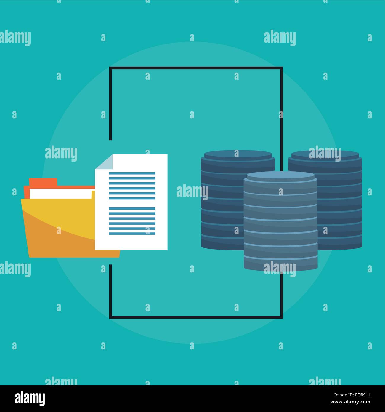 Data center technology Stock Vector Image & Art - Alamy