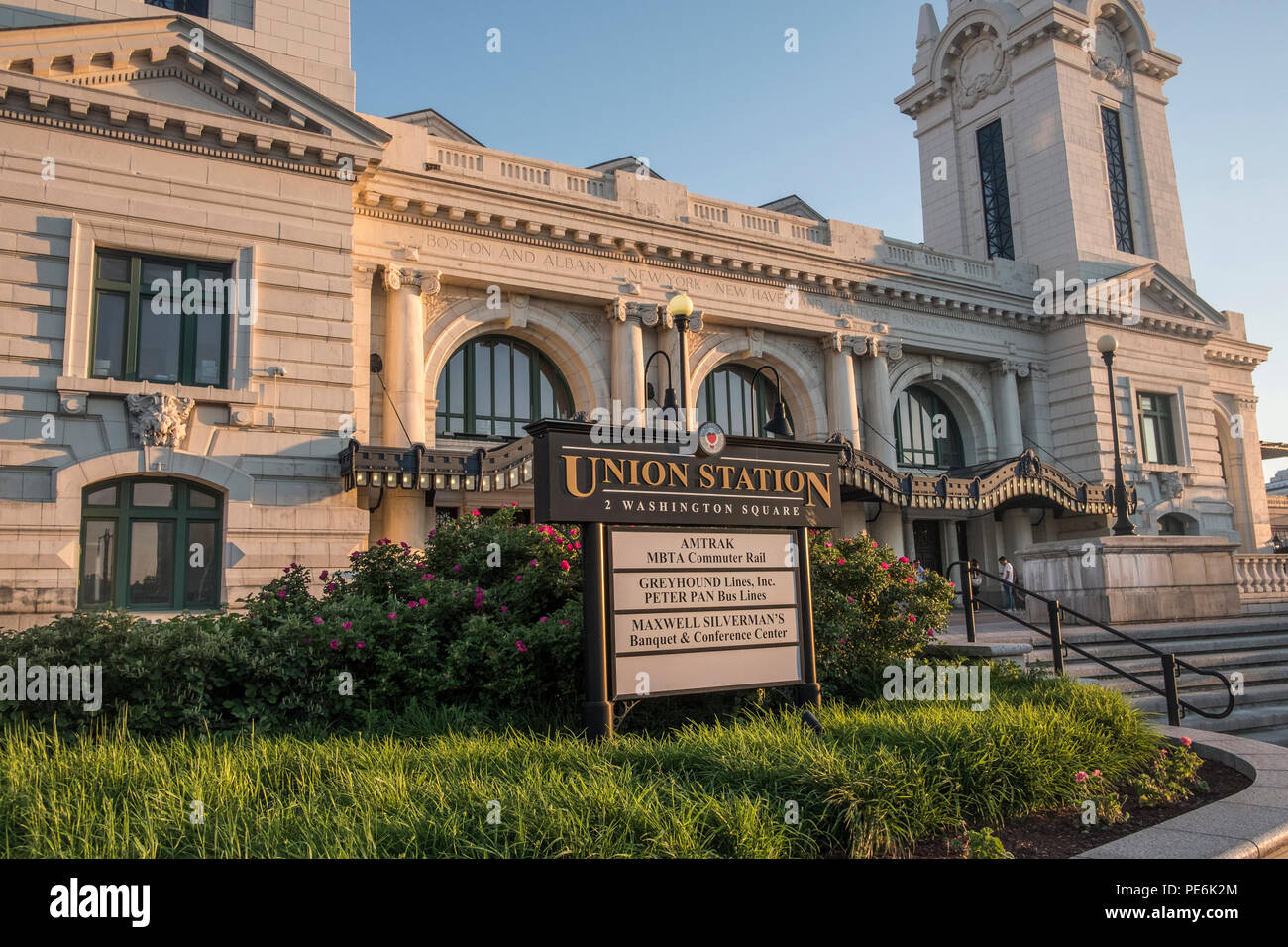 Union Station in Worcester, MA Stock Photo Alamy