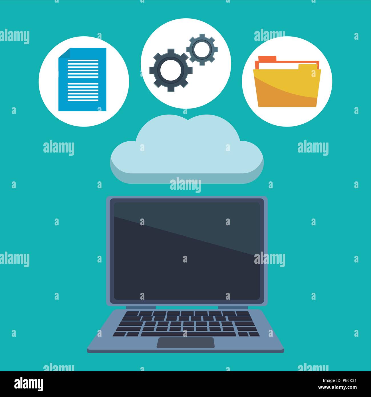 Data center icons Stock Vector Image & Art - Alamy