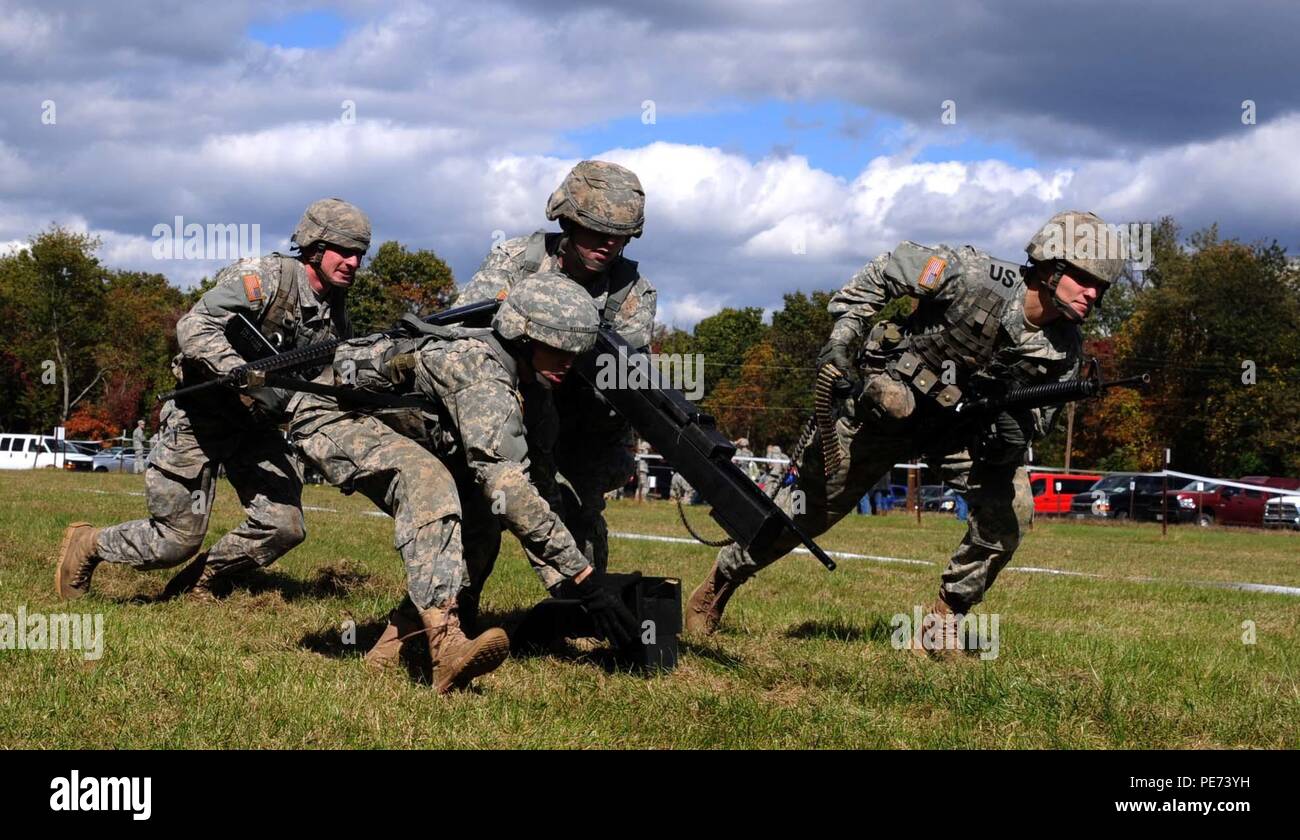 Rutgers ROTC cadets engaged in the Ranger Challenge at Joint Base ...