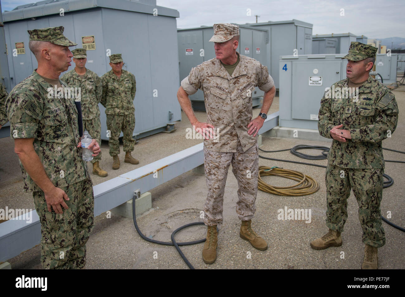 Seabee mobile utilities support equipment hires stock photography and
