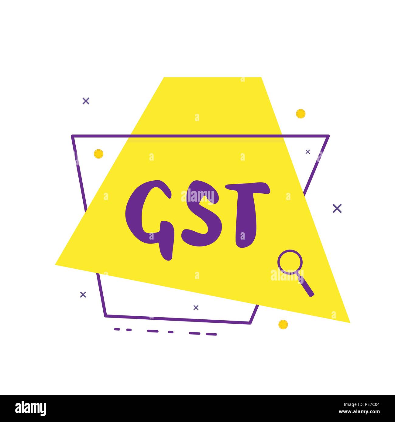 GST banner. Vector illustration Stock Vector Image & Art Alamy