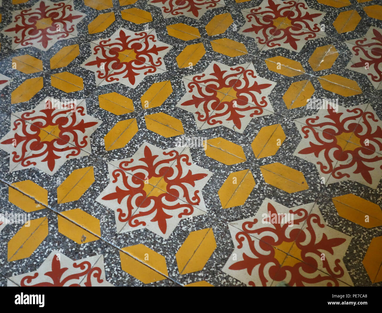 Antique floor tiles hi-res stock photography and images - Alamy