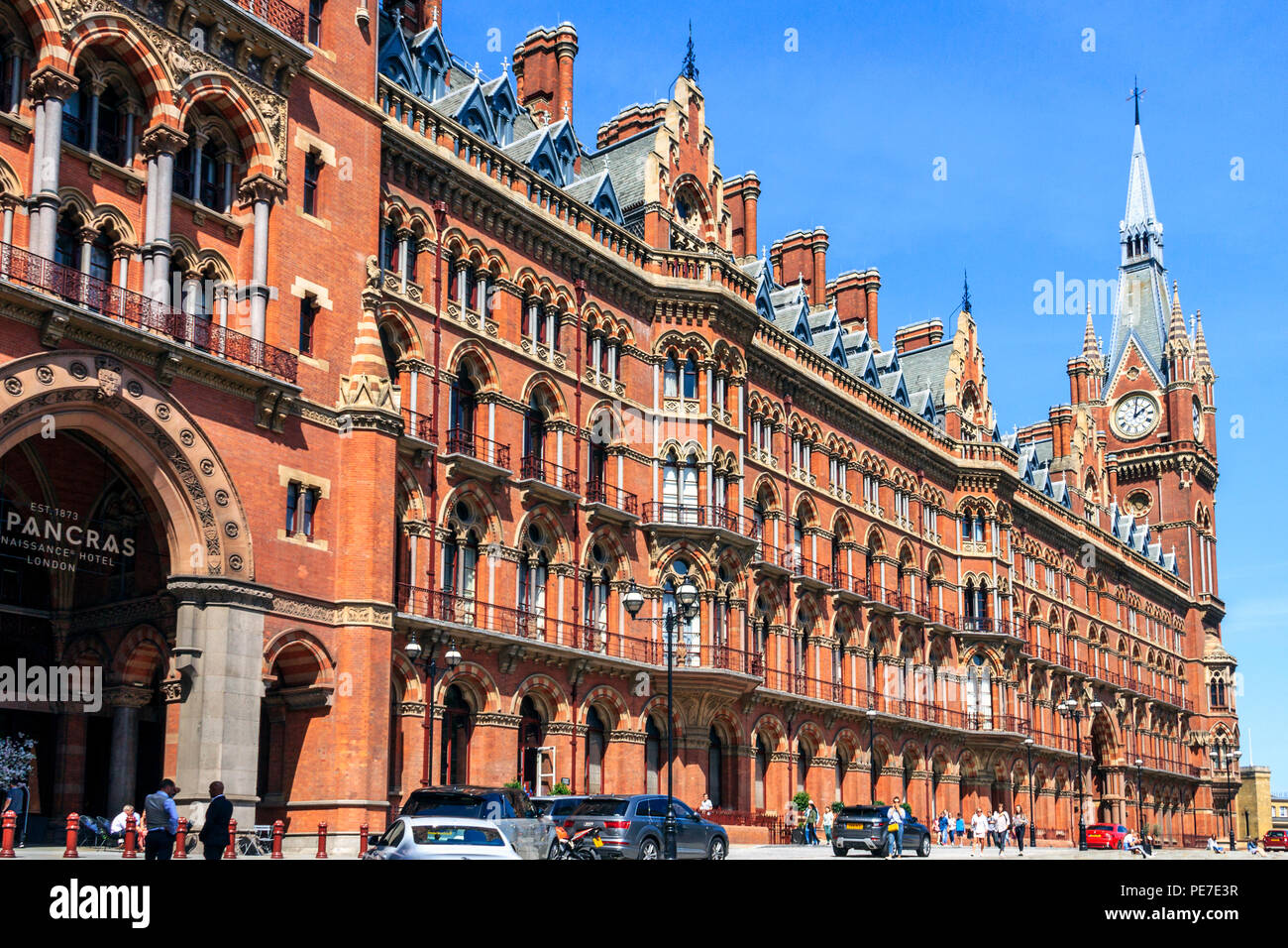 The Renaissance London The Renaissance London Hotel above St. Pancras station, London, UK ...