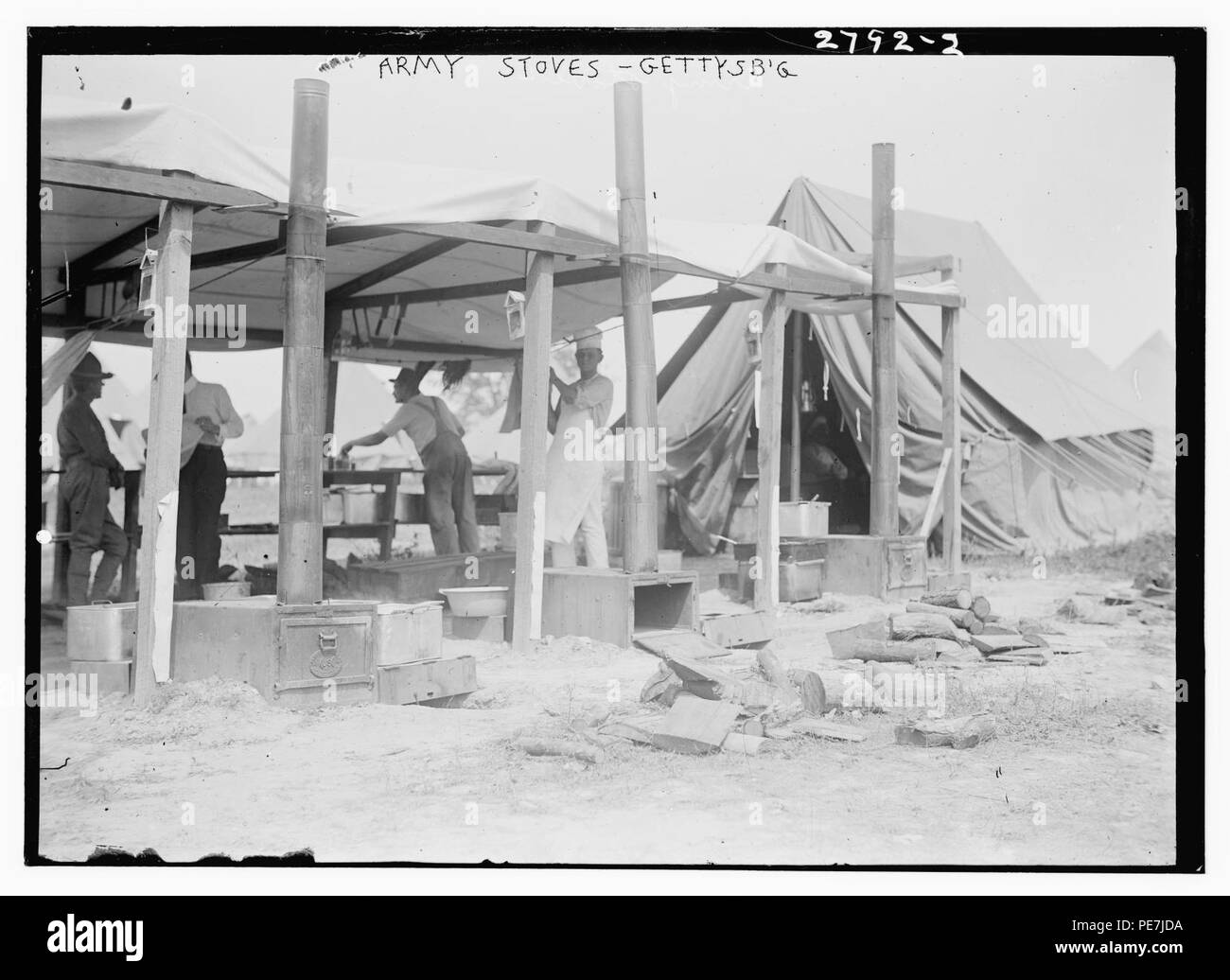 Army Stoves Gettysburg Stock Photo Alamy