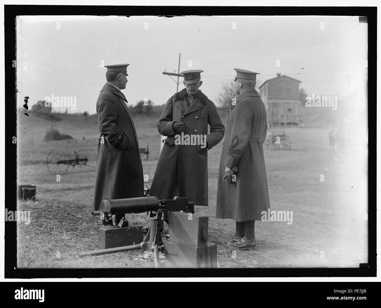 ARMY, U.S. MACHINE GUN TESTS Stock Photo Alamy