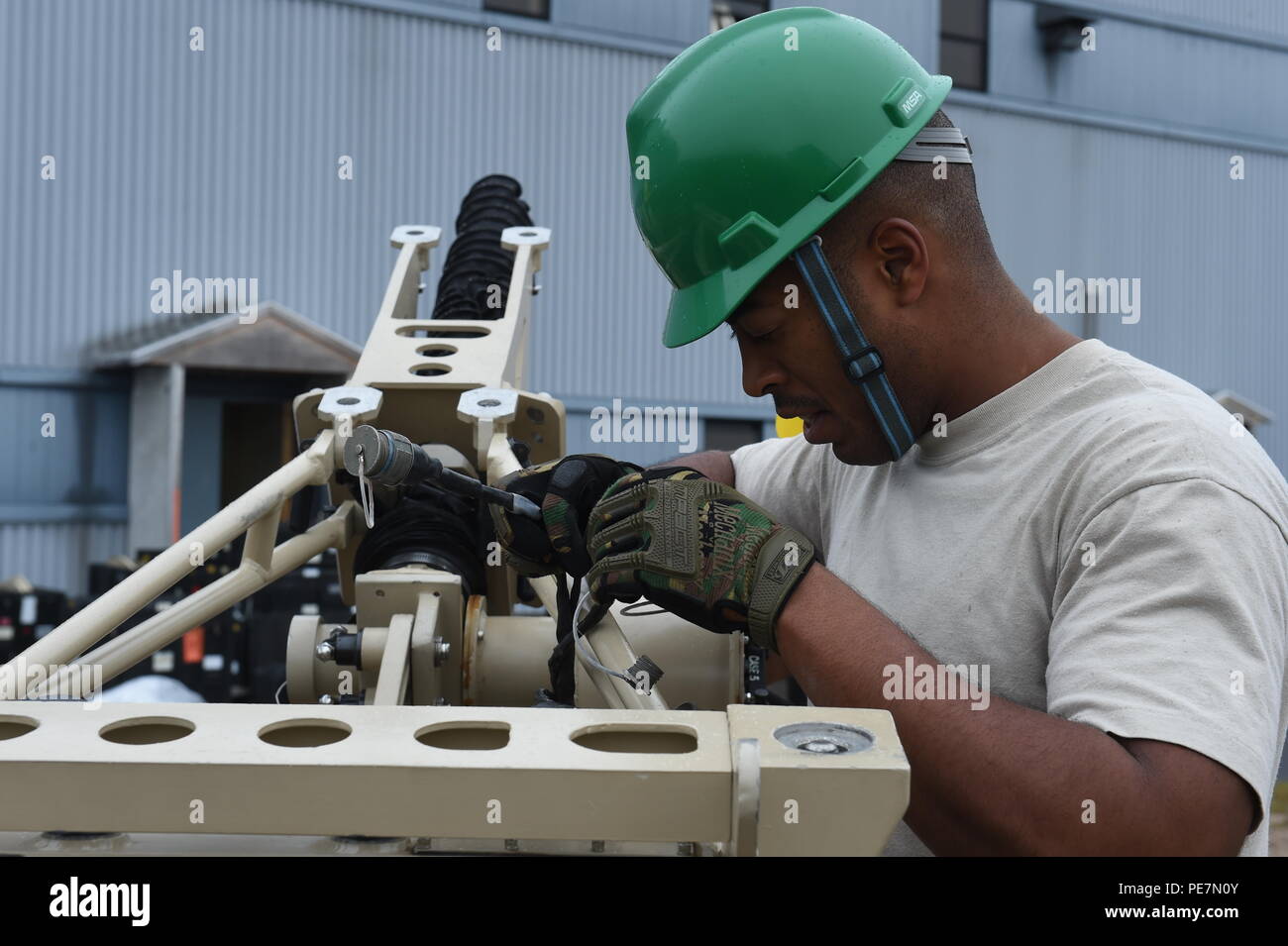 U.S. Air Force Staff Sgt. Joshua Mitchell, radio frequency transmission