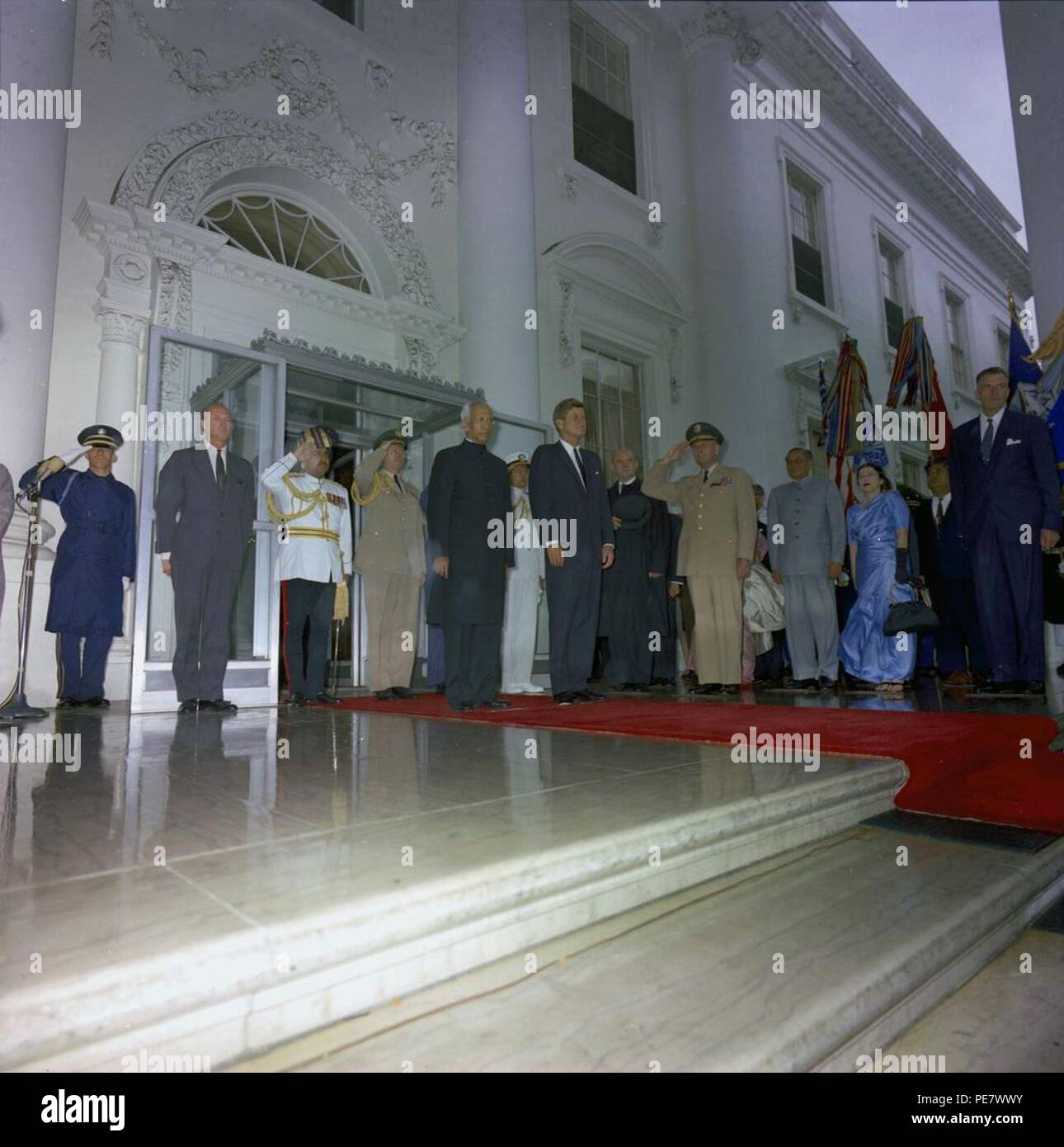 Arrival Ceremonies for President of India, Dr. Sarvepalli Radhakrishnan ...