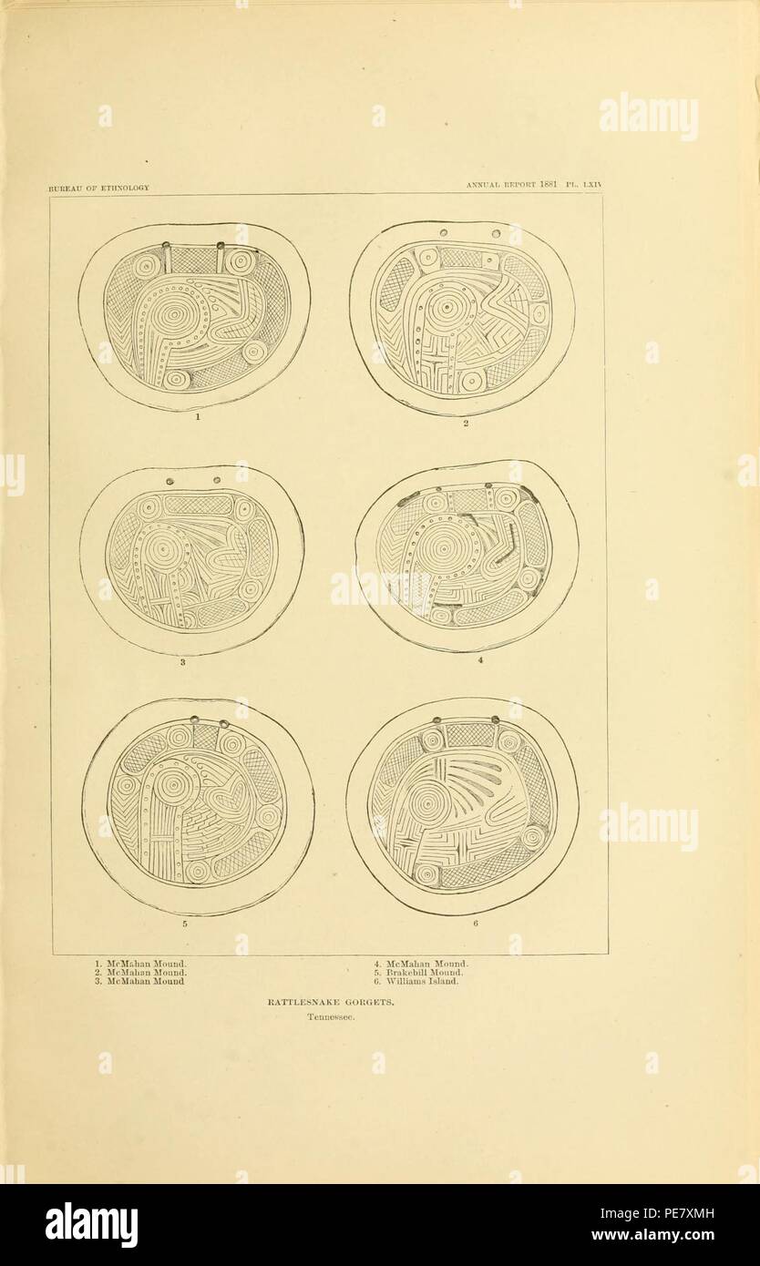Art in shell of the ancient Americans Stock Photo - Alamy