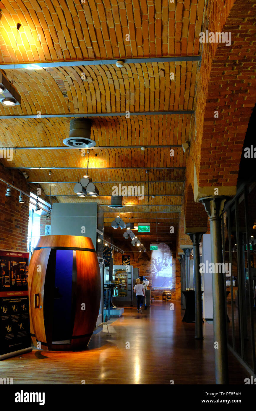 Museum at the Tychy (Tyskie) Brewery in Poland, Europe Stock Photo Alamy