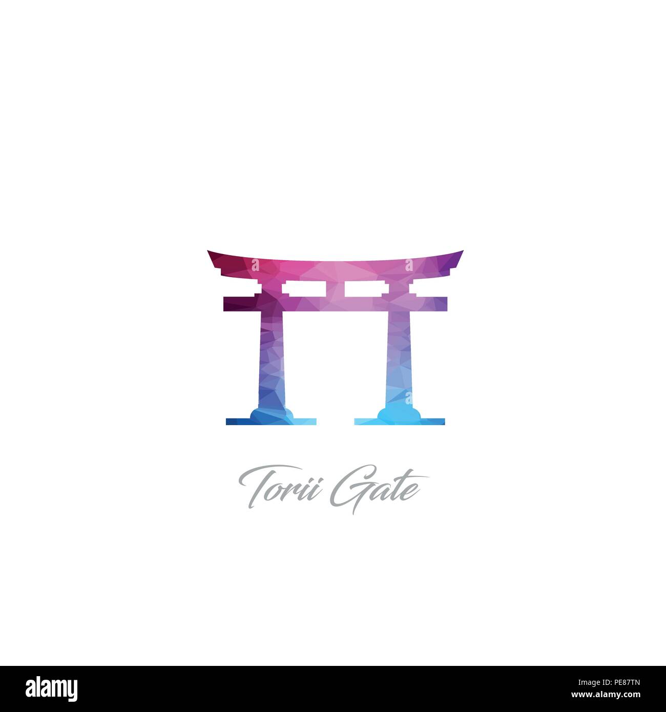 World Famous landmarks design with creative background vector Stock