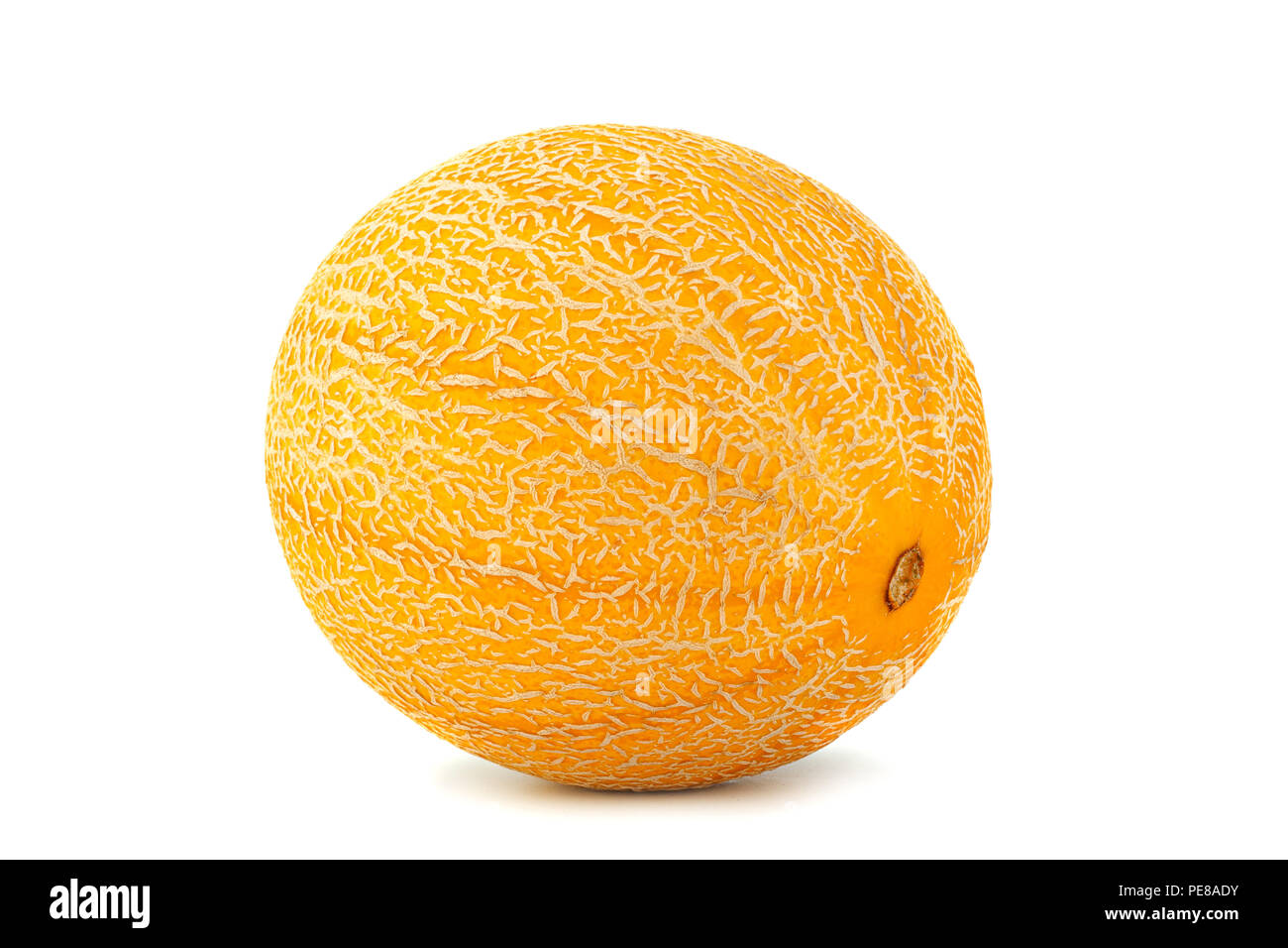 Melon sweet fruit closeup isolated on white background Stock Photo Alamy